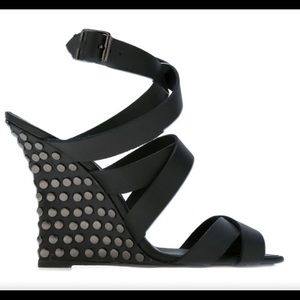 Manolo Blahnik wedge sandals